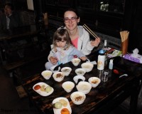 Mini Traper - Chengdu, wegetariańska kolacja